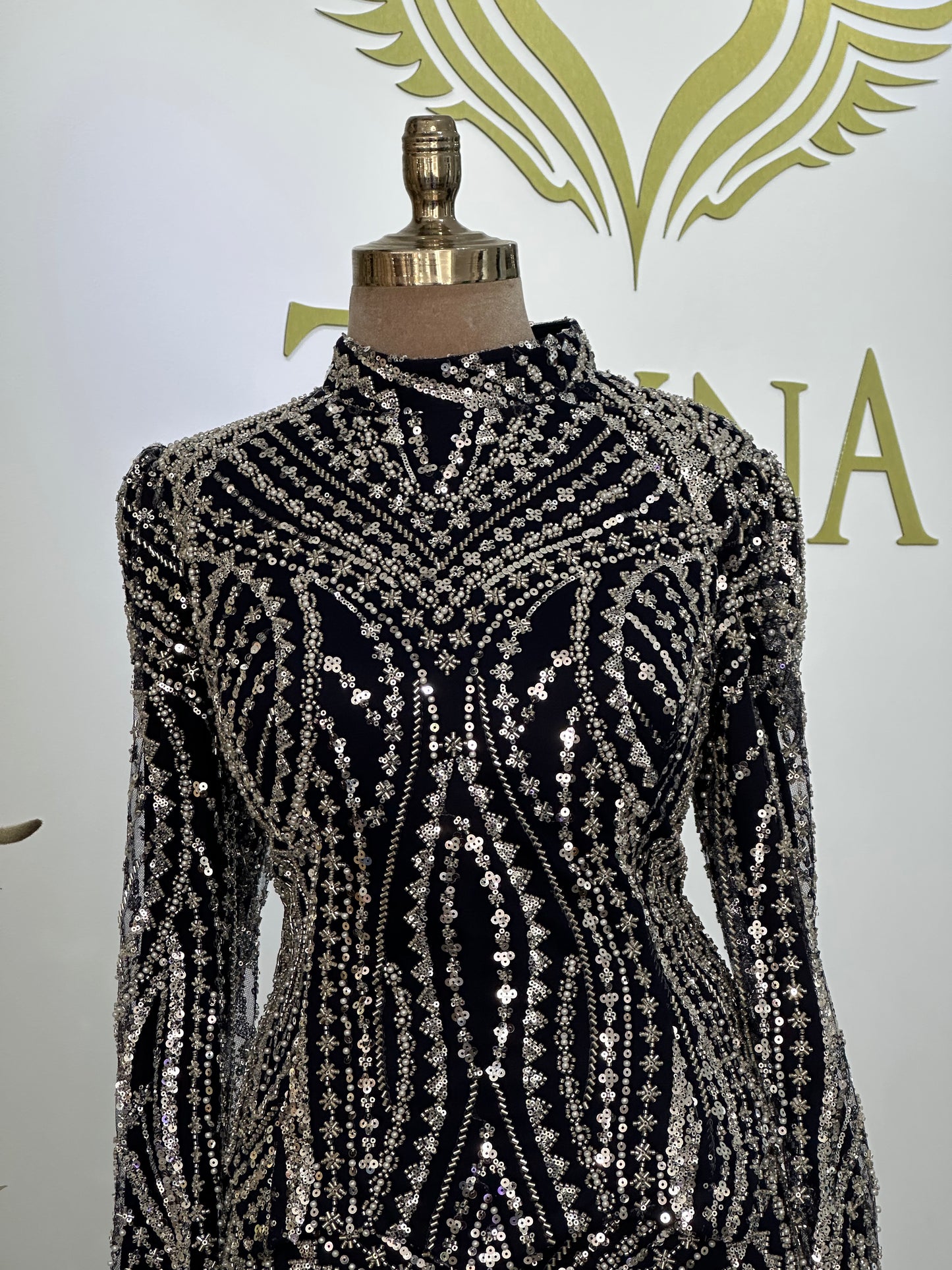 The Emma blue dress