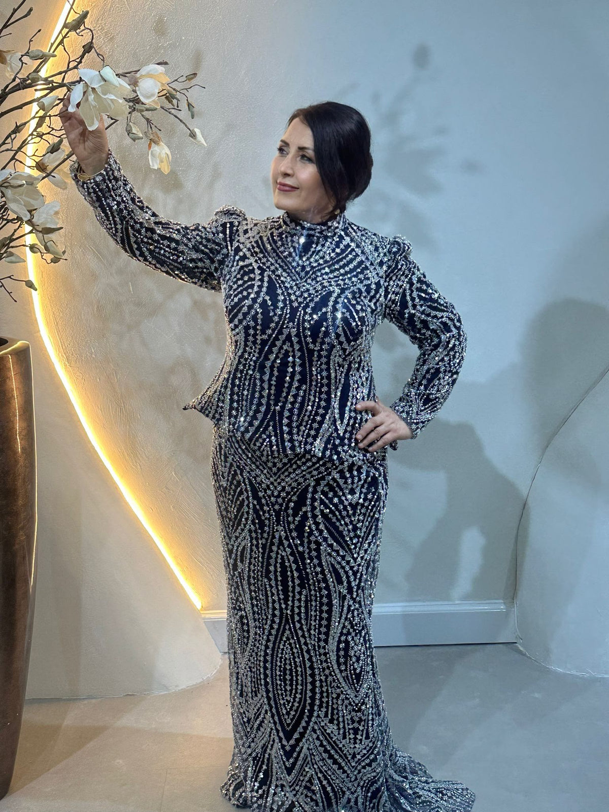The Emma blue dress