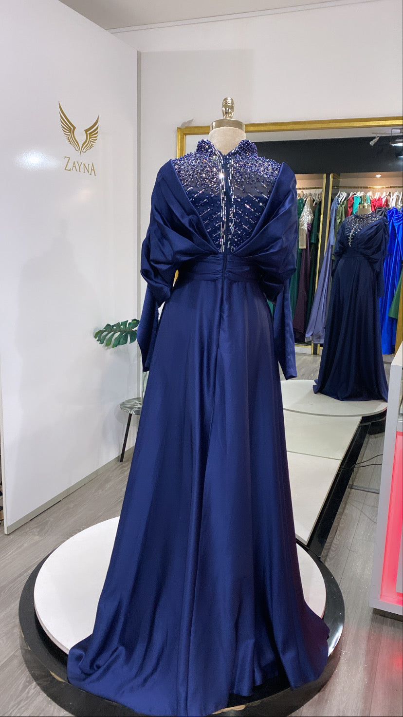 Edited dark blue dress