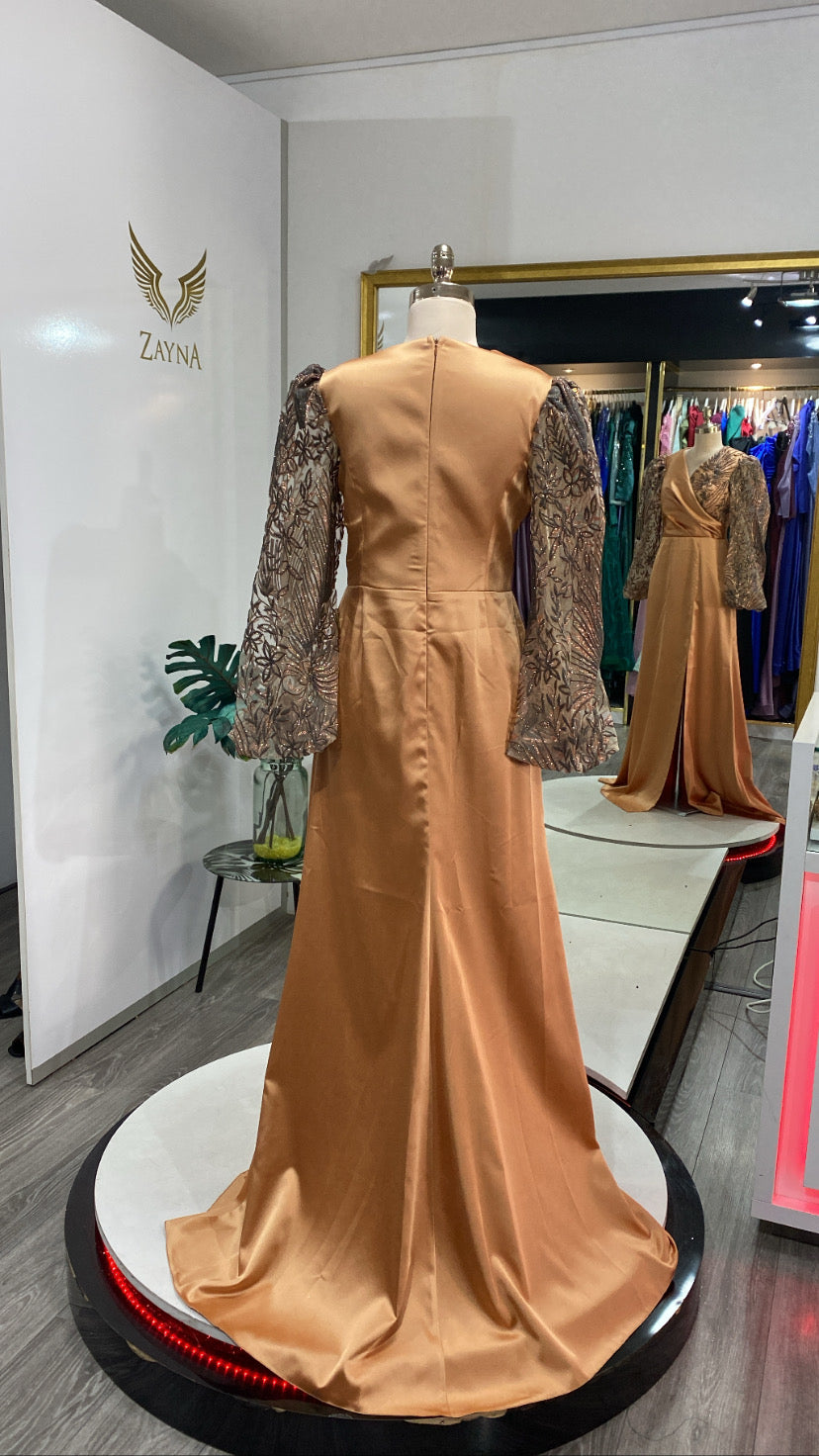 Elegant yellowish dress