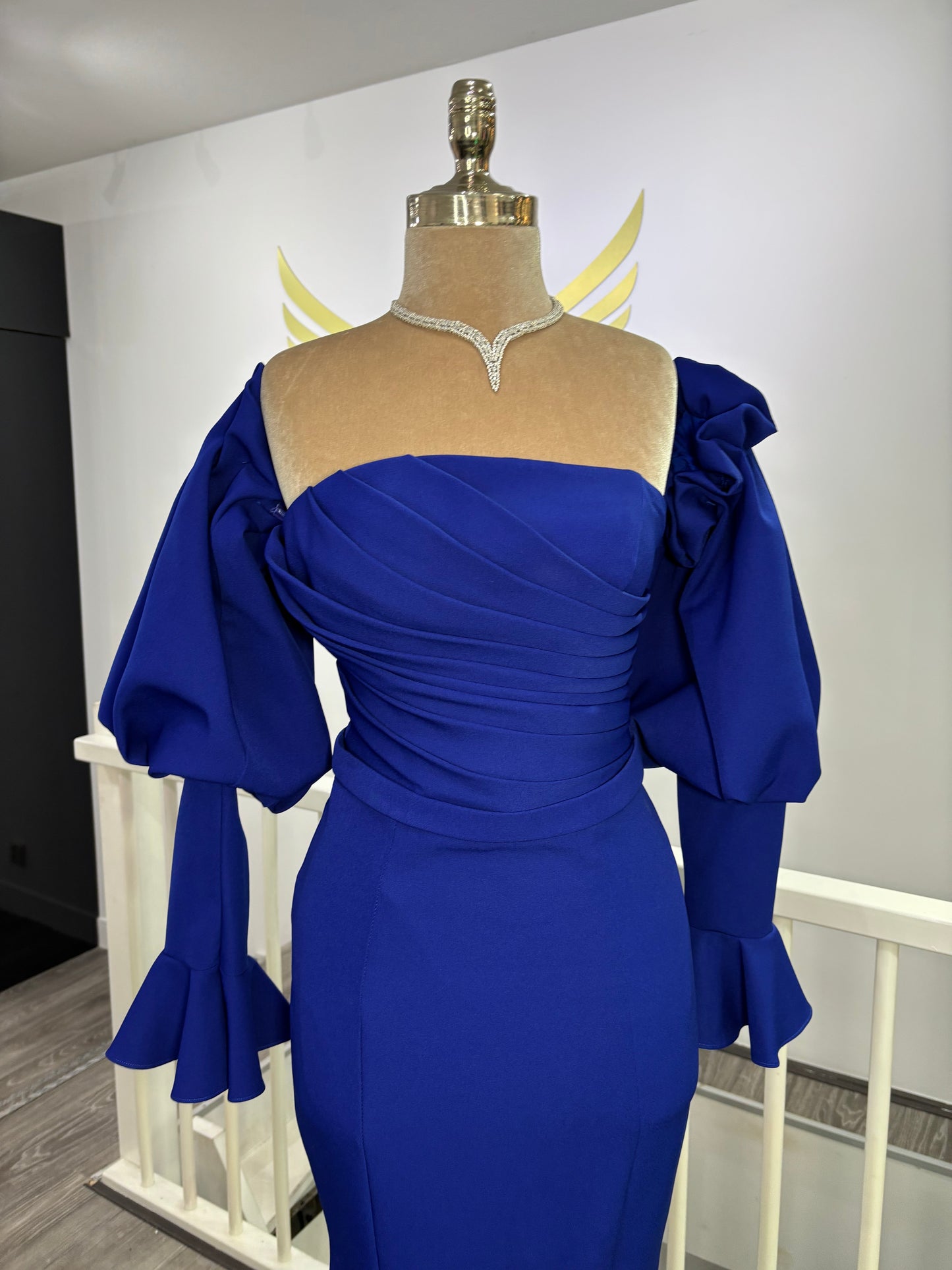 The Sonem blue dress