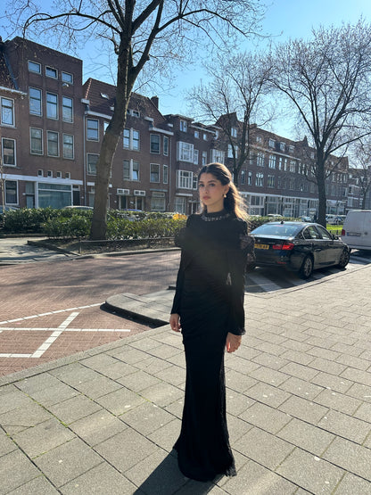 The Zena black dress