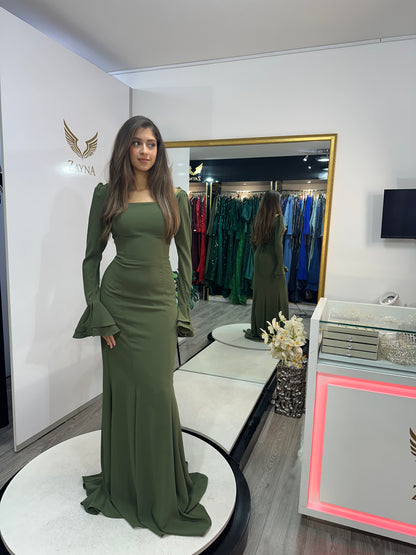 The Tulin green dress