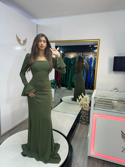 The Tulin green dress