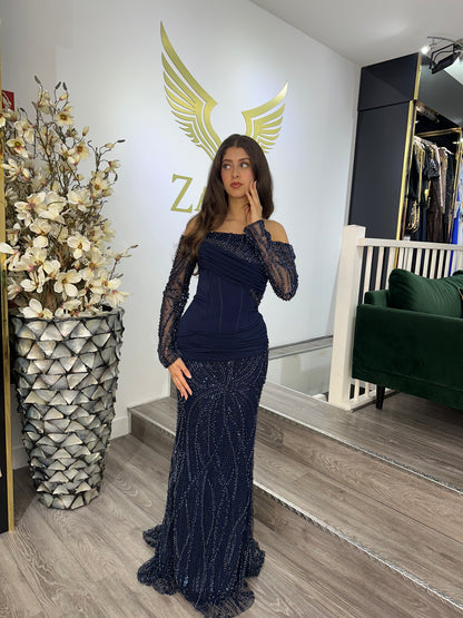 The Neva blue dress