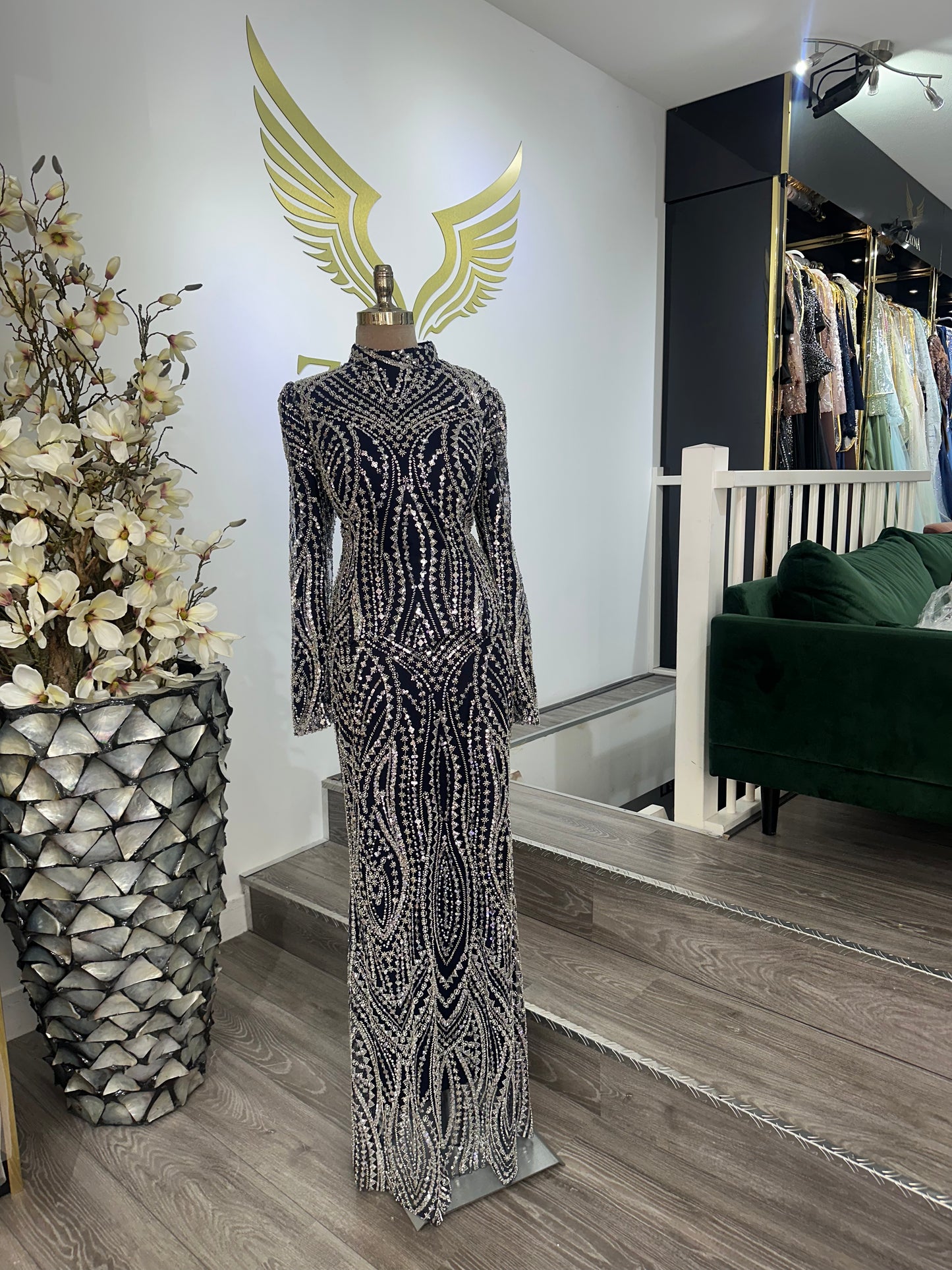 The Emma blue dress