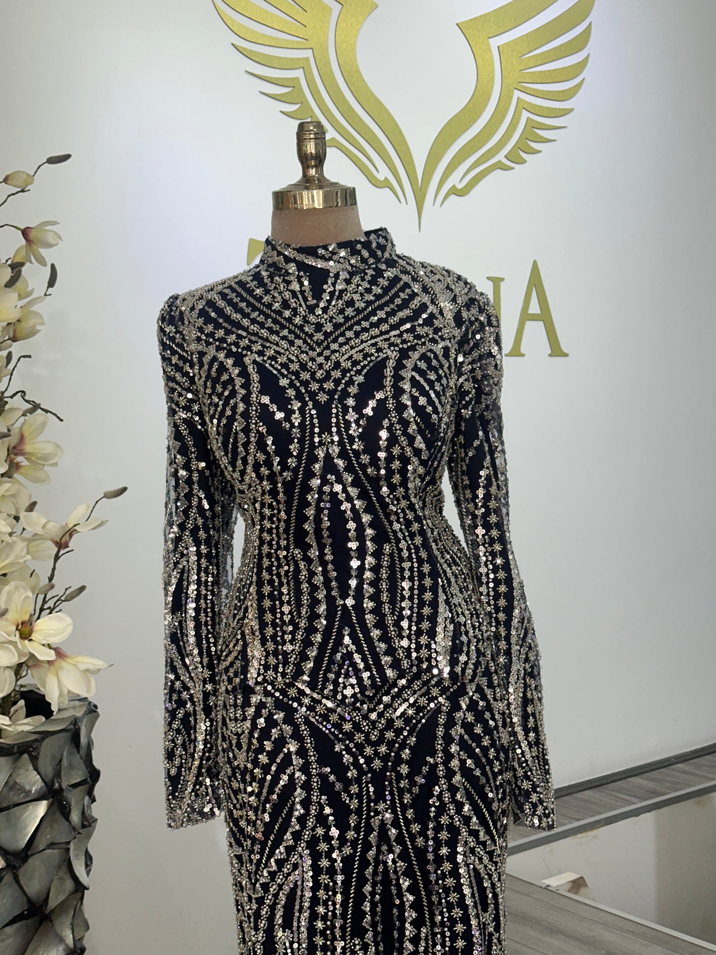 The Emma blue dress
