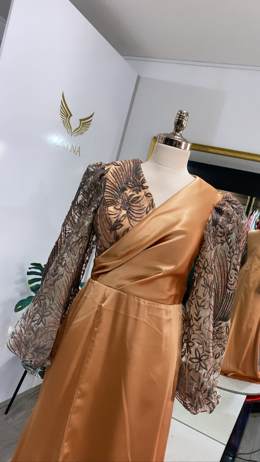 Elegant yellowish dress